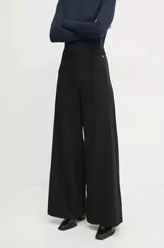 Хлопковая футболка Sisley, черный