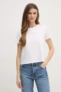 Хлопковая футболка Sisley, черный