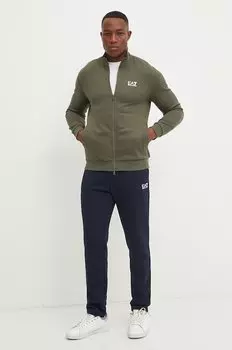 Хлопковая футболка Sisley, оранжевый