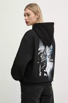 Хлопковая футболка Sisley, серый