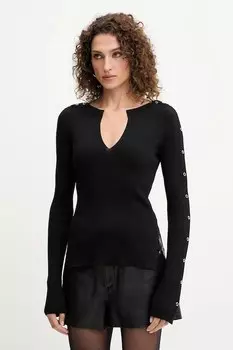 Хлопковая футболка Sisley, синий