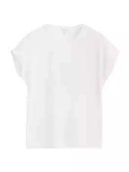 Хлопковая футболка Slub Rag & Bone, белый