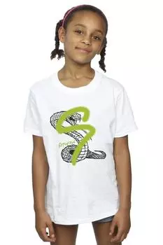 Хлопковая футболка Slytherin Pop Spray Harry Potter, белый