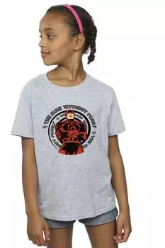 Хлопковая футболка со спиралью Comics Daredevil Marvel, серый