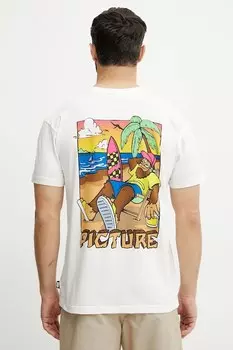 Хлопковая футболка Squatchy Picture, белый