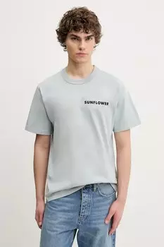 Хлопковая футболка Sunflower, синий