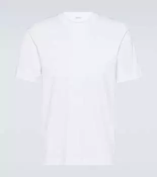 Хлопковая футболка Sunspel, белый