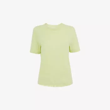 Хлопковая футболка свободного кроя Emily Whistles, зеленый