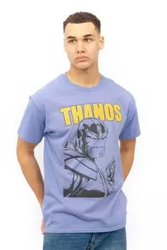Хлопковая футболка «Танос» Marvel, фиолетовый