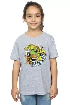 Хлопковая футболка Teen Titans Go Waffle Mania DC Comics, серый