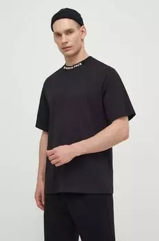 Хлопковая футболка The North Face, черный