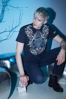 Хлопковая футболка The Witcher x Medicine, серый