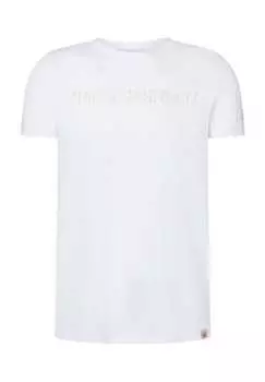 Хлопковая футболка Timezone, белый