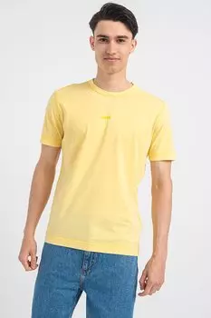 Хлопковая футболка Tokks Boss, желтый