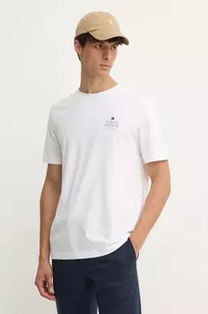 Хлопковая футболка Tommy Hilfiger, белый