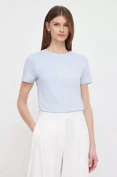 Хлопковая футболка Tommy Hilfiger, синий