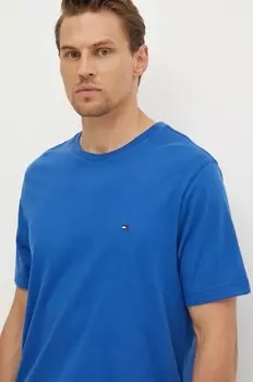 Хлопковая футболка Tommy Hilfiger, синий