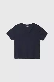 Хлопковая футболка Tommy Hilfiger, синий