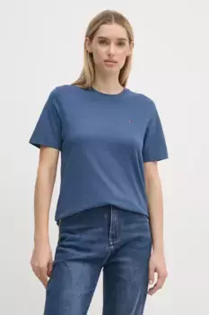 Хлопковая футболка Tommy Hilfiger, синий