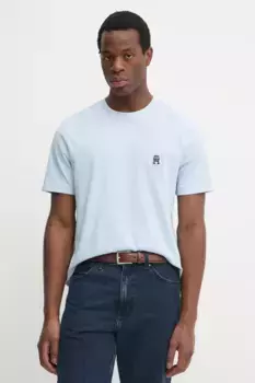 Хлопковая футболка Tommy Hilfiger, синий