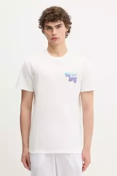 Хлопковая футболка Tommy Jeans, белый