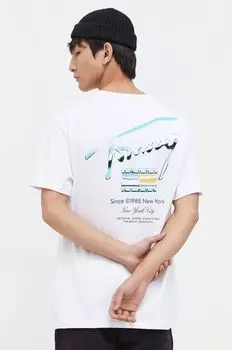 Хлопковая футболка Tommy Jeans, белый