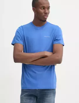 Хлопковая футболка Tommy Jeans, фиолетовый