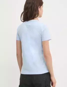 Хлопковая футболка Tommy Jeans, синий