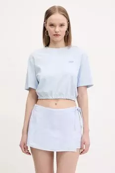 Хлопковая футболка Tommy Jeans, синий