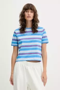 Хлопковая футболка Tommy Jeans, синий