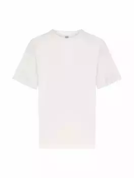 Хлопковая футболка TOTEME, белый
