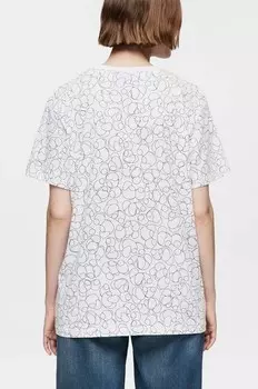 Хлопковая футболка Tous, белый