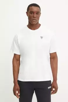 Хлопковая футболка TRAYE Rossignol, белый