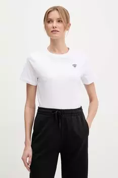 Хлопковая футболка TRAYE Rossignol, белый