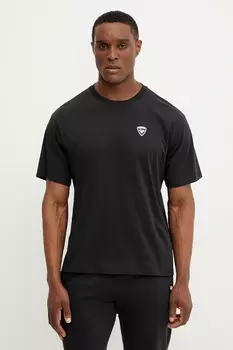 Хлопковая футболка TRAYE Rossignol, черный