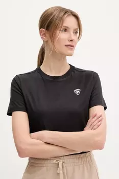 Хлопковая футболка TRAYE Rossignol, черный