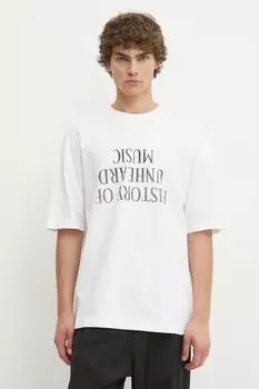 Хлопковая футболка tudes Studio, белый