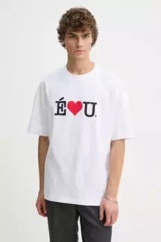 Хлопковая футболка tudes Studio, белый