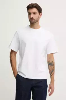 Хлопковая футболка United Colors of Benetton, белый