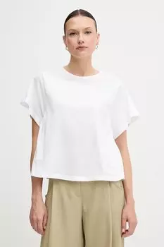 Хлопковая футболка United Colors Of Benetton, белый