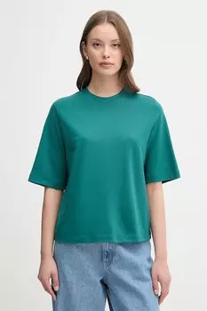 Хлопковая футболка United Colors Of Benetton, бирюзовый