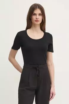 Хлопковая футболка United Colors Of Benetton, черный