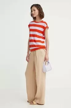 Хлопковая футболка United Colors of Benetton, мультиколор