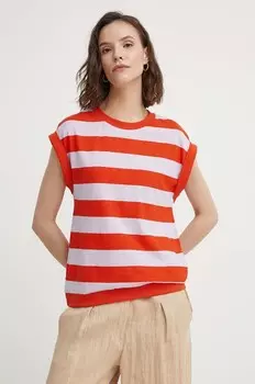 Хлопковая футболка United Colors of Benetton, мультиколор