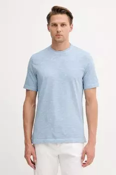 Хлопковая футболка United Colors Of Benetton, синий