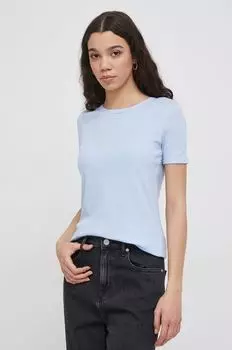 Хлопковая футболка United Colors of Benetton, синий