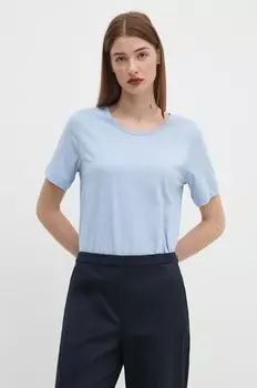 Хлопковая футболка United Colors of Benetton, синий