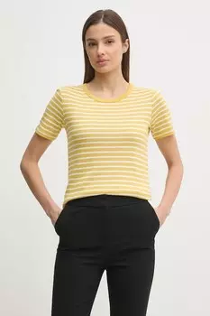 Хлопковая футболка United Colors Of Benetton, зеленый