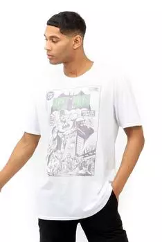 Хлопковая футболка «Вчерашние герои» DC Comics, белый