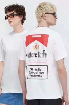 Хлопковая футболка Vertere Berlin, белый